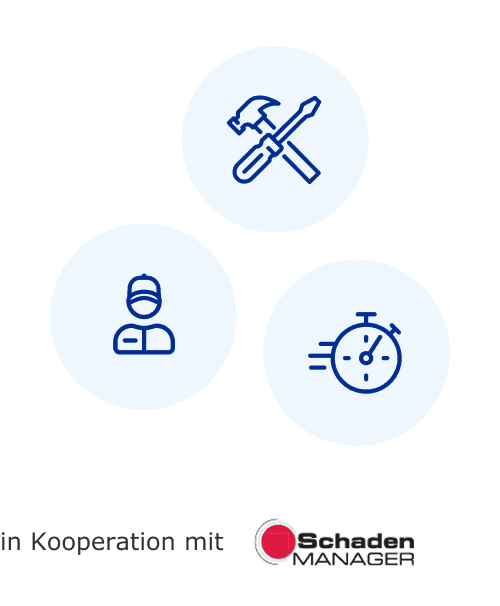 Schäden schnell und einfach abwickeln